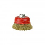 CUP BRUSH (CRIMPED) 75MMXM10X1.5 LION