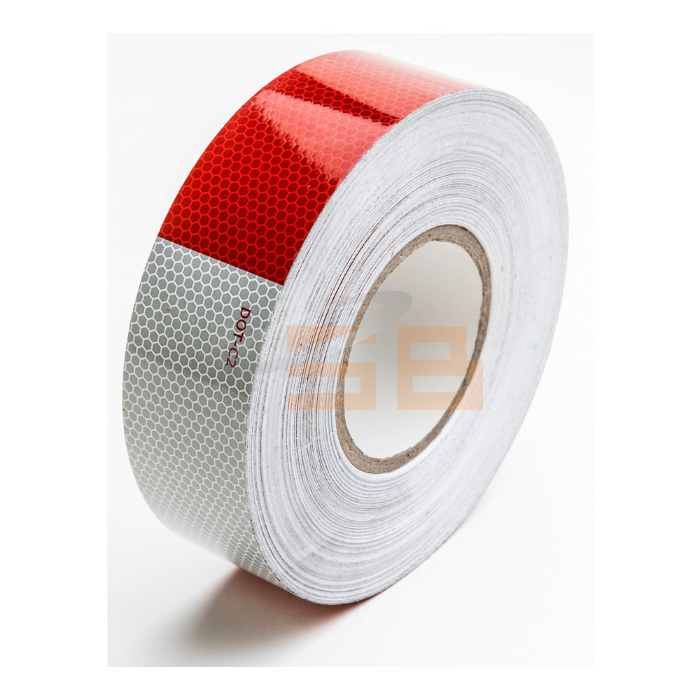 REFLECTIVE WARNING TAPE 2 INCH DOTTED