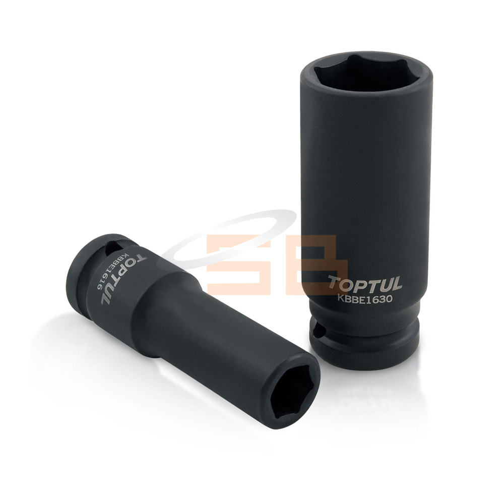 DEEP IMPACT SOCKET 1/2''D 6PT 30MM, TOPTUL KABE1630