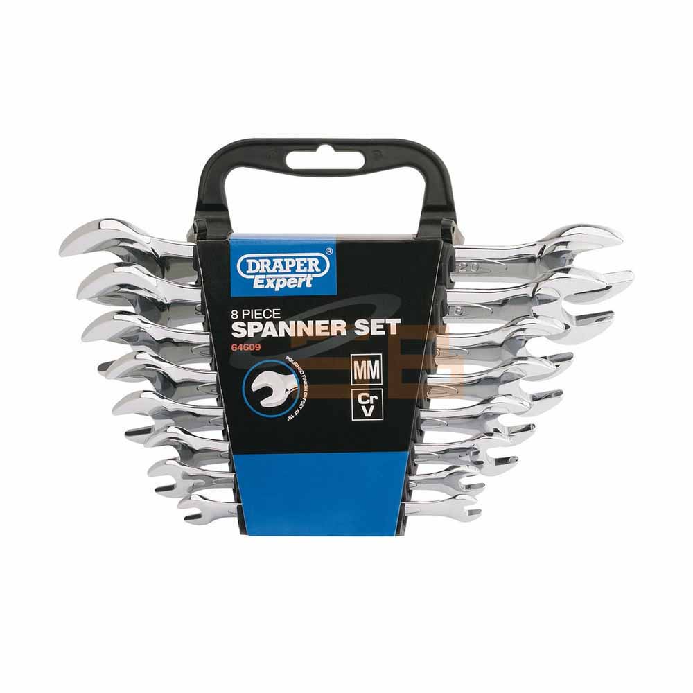 OPEN END SPANNER SET 8PCS,MM, DRAPER 64609