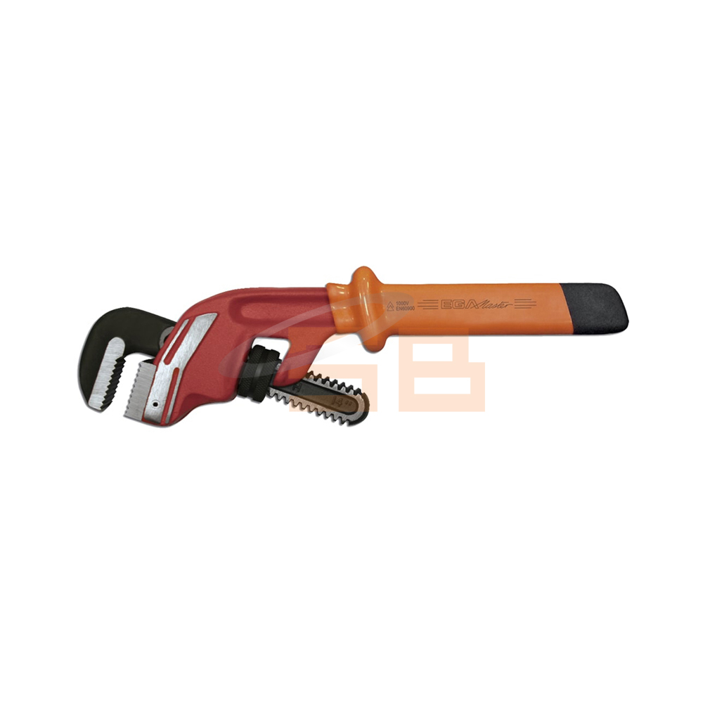 INSULATED OFFSET H/DUTY PIPE WRENCH 10