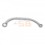 DOUBLE RING SPANNER C-TYPE 12PT 8X10MM, BGS 30721