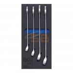 EMPTY TOOL TRAY 4PCS, 1/3 COMBINATION SPANNER SET 24-32MM, BGS 4083