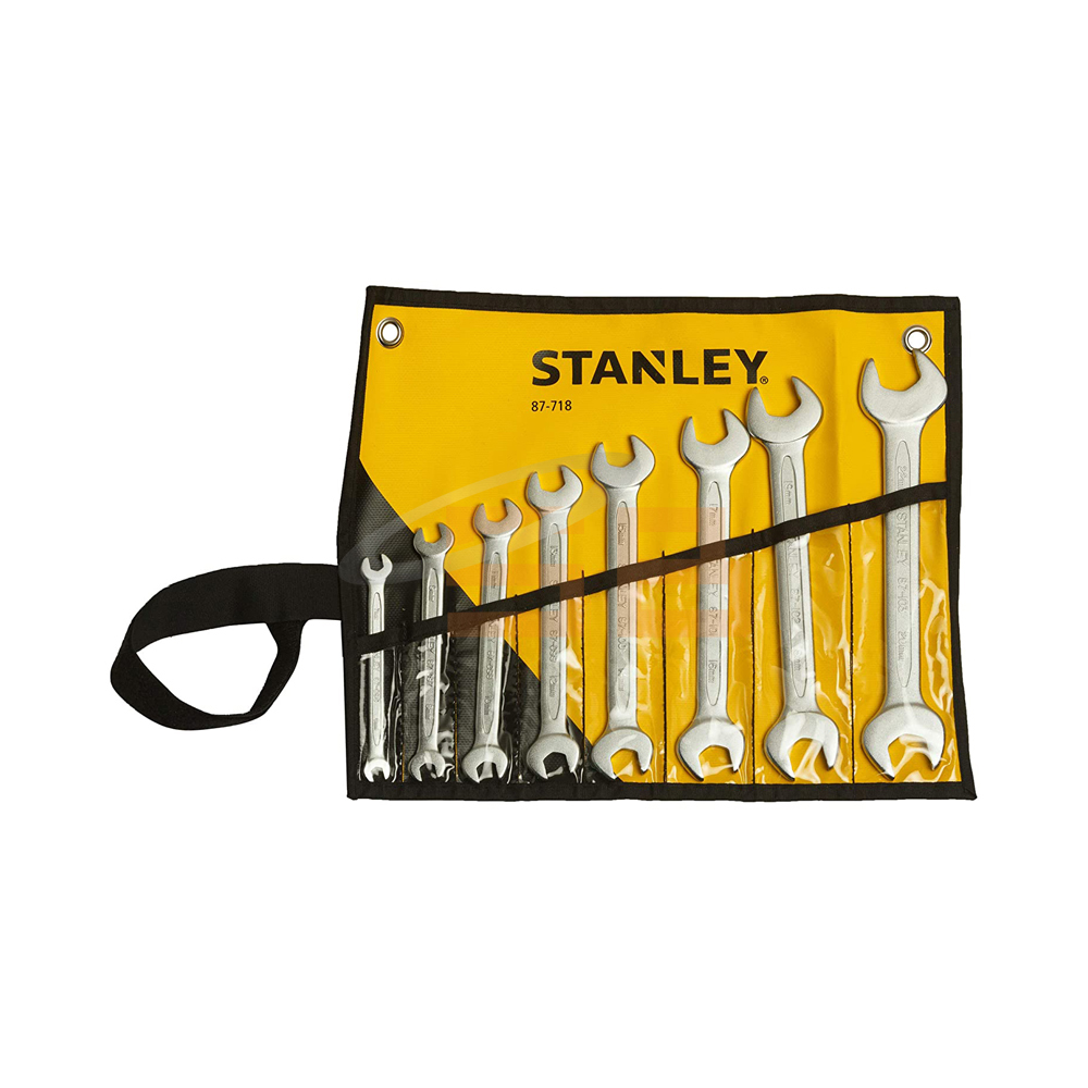 OPEN END SPANNER SET 8PCS, STANLEY 1- 87-718