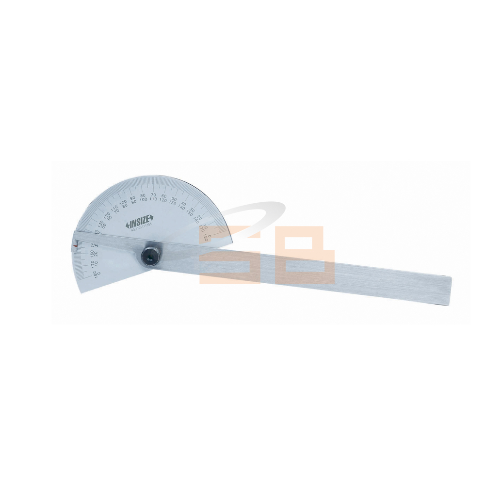 PROTRACTOR 0-180°, INSIZE  4780-85A