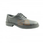 SAFETY SHOES EXECUTIVE W/LACE #42, BATA OXFORD S3 715-61863