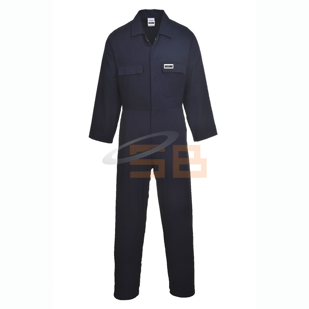 COVERALL 100% COTTON 220GSM DARK BLUE XL, HA-002, SECURE