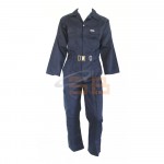 COVERALL 100% COTTON, NAVY BLUE SIZE XL, WORKSAFE