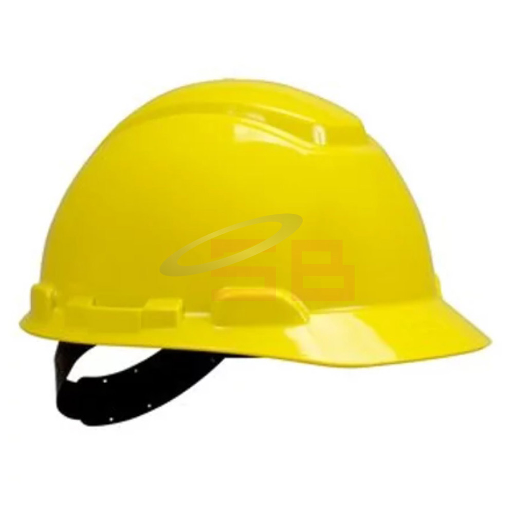 SAFETY HELMET YELLOW,W/OUT RATCHET,702P,3M