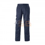 WORKWEAR TROUSERS NAVY/GREY 40POLY/60COT S-M,8NAVPM