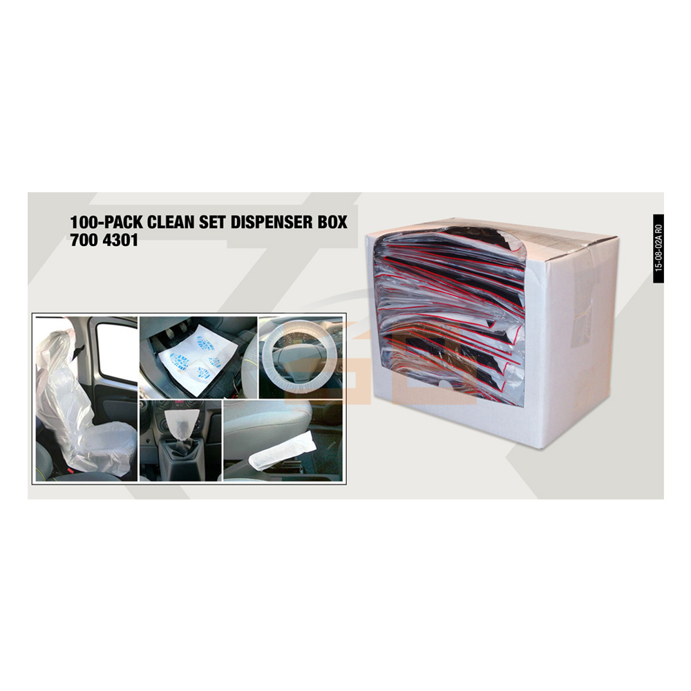 DISPENSER BOX OF 100 CLEAN SETS, 7004301, BLINKER