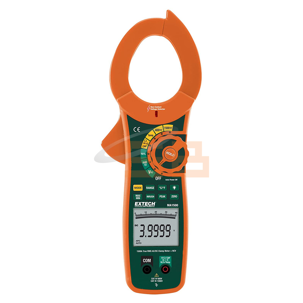 AC/DC CLAMP METER  W/NCV, EXTECH MA1500